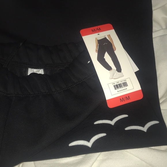 Lazypants Black Sweats Medium - Picture 2 of 2